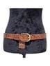Patricia Nash 100% Leather Brown Belt Size L - photo 1