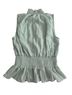 Japna 100% Polyester Green Sleeveless Blouse Size M - photo 2