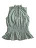 Japna 100% Polyester Green Sleeveless Blouse Size M - photo 1