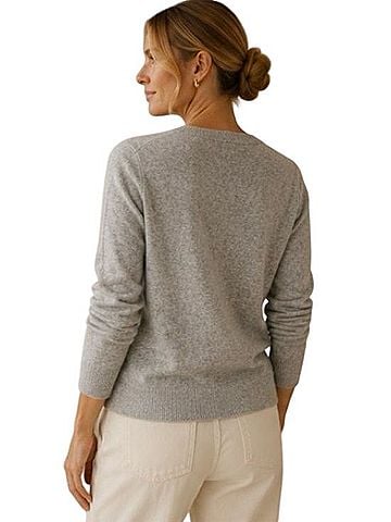 Ann Taylor Cashmere Pullover Sweater (view 2)