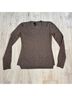 Aqua 100% Cashmere Brown Cashmere Pullover Sweater Size XS - photo 3