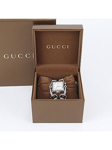 Gucci Gucci Signoria Diamond Shell Watch, Silver, Brand, Working, Women's (view 2)