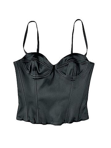 Aritzia Dazzle Satin Bustier Tank Top (view 1)