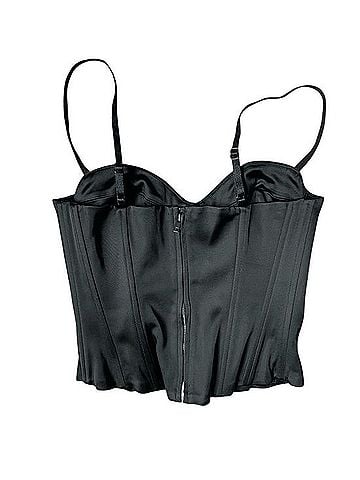 Aritzia Dazzle Satin Bustier Tank Top (view 2)
