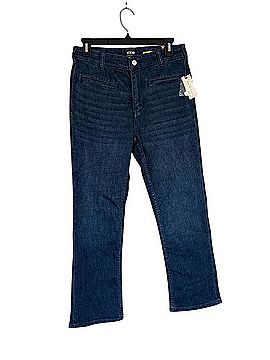 Anthropologie Maeve Essential Mid Rise Kick Flare Jeans (view 2)
