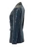 Guess Stripes Multi Color Gray Blazer Size XS - photo 4