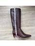 Reformation 100% Leather Brown Boots Size 5 1/2 - photo 8