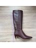Reformation 100% Leather Brown Boots Size 5 1/2 - photo 11