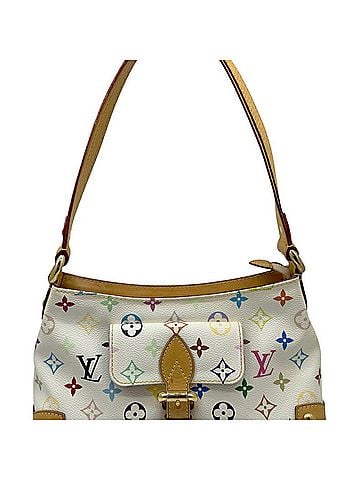 Louis Vuitton LOUIS VUITTON Louis Vuitton Monogram Multicolor Eliza Blanc M40098 Shoulder Bag White Women's (view 1)