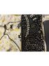 Moyna Black Leather Clutch One size - photo 7