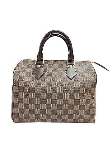 Louis Vuitton LOUIS VUITTON Speedy 25 N41532 Damier Ebene Handbag Brown Men's Women's (view 1)