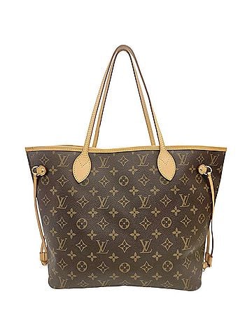 Louis Vuitton LOUIS VUITTON Louis Vuitton Monogram Neverfull MM M40156 Tote Bag Brown Reversible Women's (view 1)
