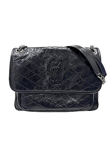 Saint Laurent YVES SAINT LAURENT NIKI Medium Chain Shoulder Bag, Quilted Leather, Black, Women's (view 1)