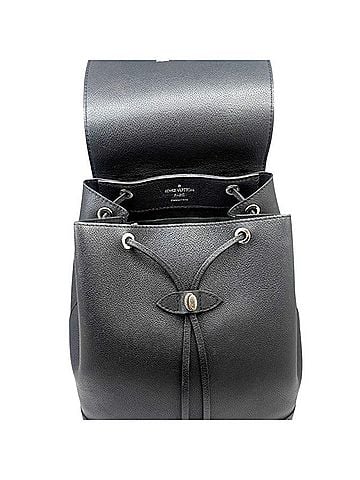 Louis Vuitton LOUIS VUITTON Lockme Backpack, Leather, Black, M41815, Backpack for Women and Men (view 2)