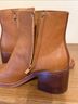 Loeffler Randall 100% Leather Brown Ankle Boots Size 6 1/2 - photo 6