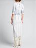 IRO Blue Casual Dress Size S - photo 13