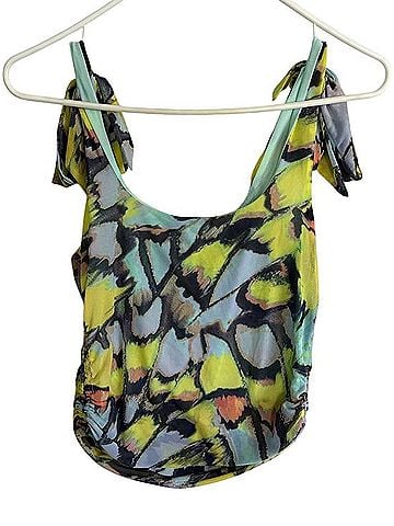 Free People Mesh Tie Strap Tank Top Tank Top (view 2)
