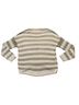 Quinn Stripes Tan Pink White Casual Sweaters Size M - photo 2