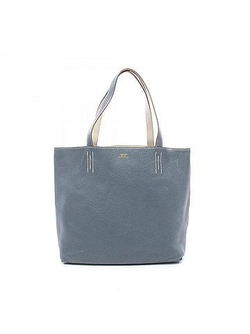 Hermès Hermes Double Sens 36 Reversible Tote Bag/Handbag in Blue Orage/Pearl Grey Leather - Taurillon Clemence Women's Blue/Grey (view 1)