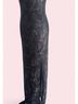 Taboo Paisley Black Cocktail Dress Size S - photo 8
