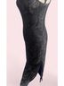 Taboo Paisley Black Cocktail Dress Size S - photo 6