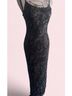 Taboo Paisley Black Cocktail Dress Size S - photo 4