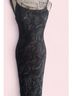 Taboo Paisley Black Cocktail Dress Size S - photo 5