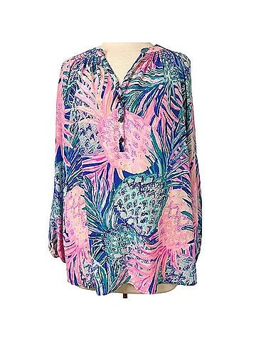 Lilly Pulitzer Elsa Long Sleeve Blouse (view 1)