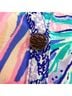Lilly Pulitzer 100% Silk Graphic Blue Pink Green Purple Long Sleeve Blouse Size XL - photo 4