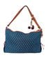 Dooney & Bourke Blue Tan Red Leather Hobo One size - photo 2