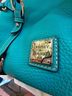 Dooney & Bourke Blue Leather Satchel One size - photo 10