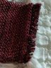 Chico's Tweed Burgundy Red Black Blazer Size M - photo 13