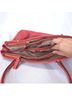 Coach 100% Leather Red Satchel One size - photo 8