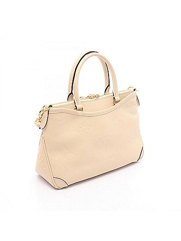 Louis Vuitton Louis Vuitton Trianon PM Monogram Empreinte Cream 2-Way Handbag, Leather, Empreinte, Women's, Beige, M46503 (view 2)