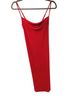 Bebe Solid Red Cocktail Dress Size XS - photo 1
