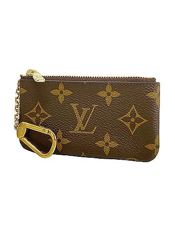 Louis Vuitton Louis Vuitton Monogram Pochette Clé Wallet/Coin Case M62650 Brown (Men's/Women's) (view 1)