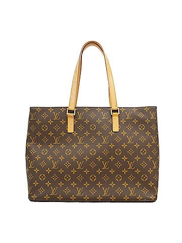 Louis Vuitton Louis Vuitton Monogram Luco Tote Bag M51155 Brown Women's (view 1)