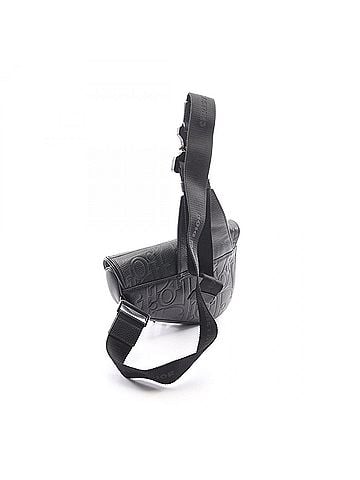 Christian Dior Christian Dior Dior Saddle Bag Gravity Waist Body Handbag Leather Men's Black AP166196 (view 2)