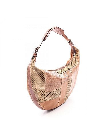 Christian Dior Christian Dior Dior patchwork shoulder bag/handbag, leather/suede, women's, brown/multicolor. (view 2)