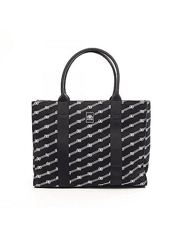 Balenciaga Balenciaga BB Monogram Trade Large Tote Bag Handbag Canvas Women's Black/White 621826 (view 1)