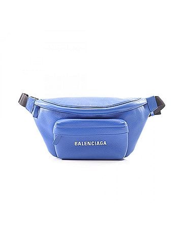 Balenciaga Balenciaga EVERYDAY BELTPACK (Waist Bag, Body Handbag) - Leather Men's &amp; Women's Blue 552375 (view 1)