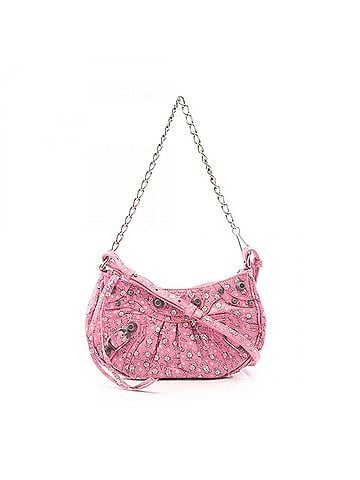 Balenciaga Balenciaga LE CAGOLE MINI BB Rabbit 2-Way Handbag, Leather, Women's, Pink, 695814 (view 1)