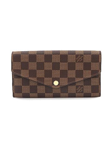 Louis Vuitton Louis Vuitton Damier Portefeuille Sarah Bi-fold Long Wallet, Ebene Brown, N63209 (view 1)