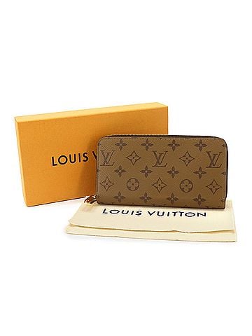 Louis Vuitton Louis Vuitton Monogram Reverse Zippy Wallet Round Long M82444 RFID Gold Hardware (view 2)