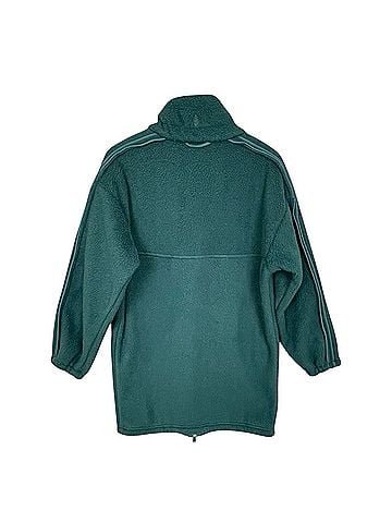 Free People Movement Teal Funnel Neck Fleece Jacket Jacket (view 2)