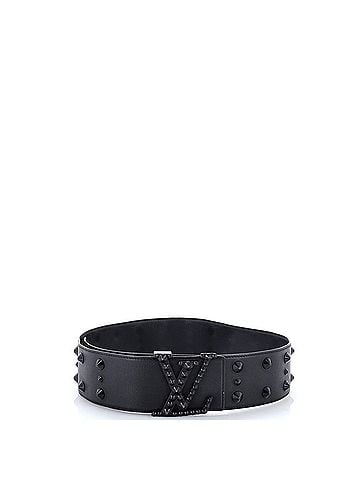 Louis Vuitton LV Initiales Clous Belt Studded Leather Extra Wide (view 2)