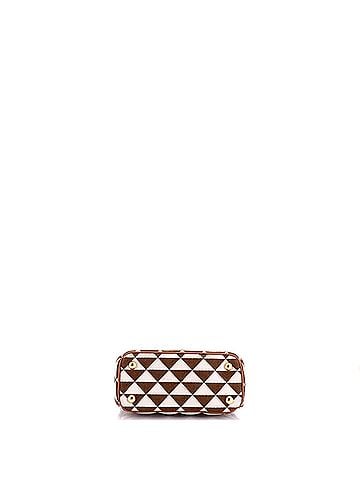 Prada Galleria Double Zip Tote Printed Fabric Mini (view 2)