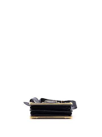 Prada Cahier Crossbody Bag Leather and Saffiano Leather Small (view 2)