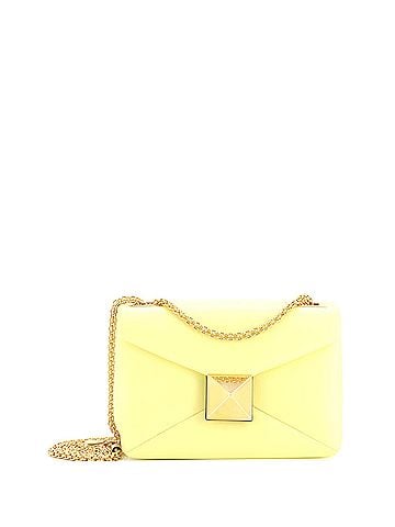 Valentino Garavani One Stud Chain Flap Bag Leather Small (view 1)