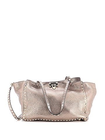Valentino Garavani Rockstud Tote Pebbled Leather Medium (view 1)